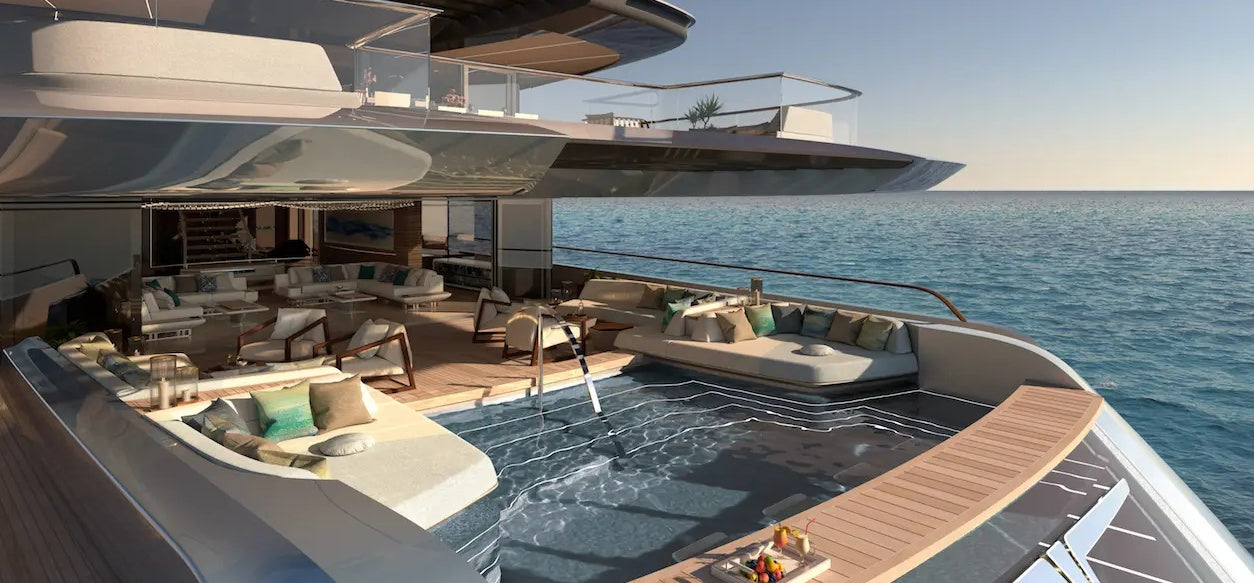 Yacht design interiéru