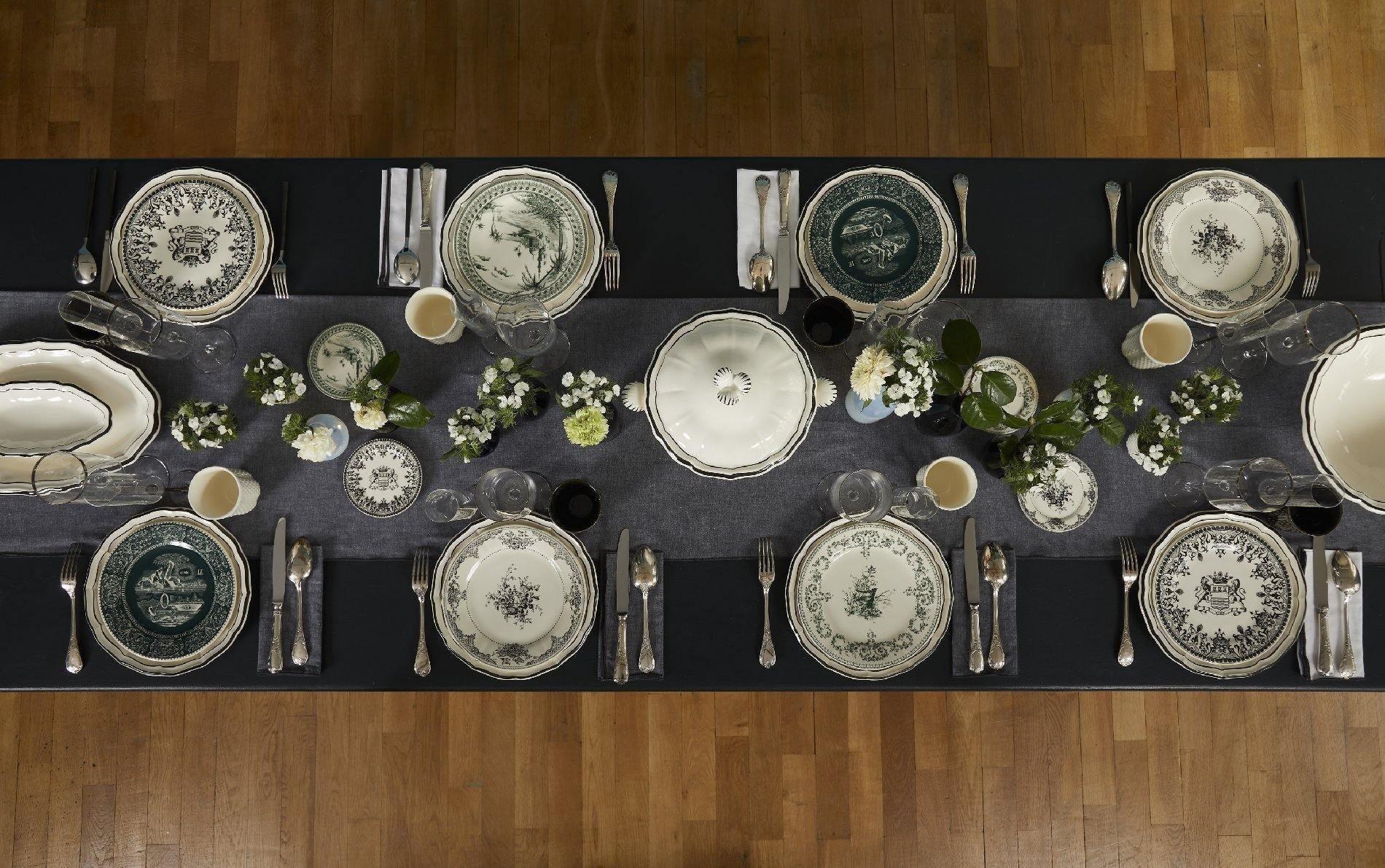 kolekce porcelání les depareillees gien