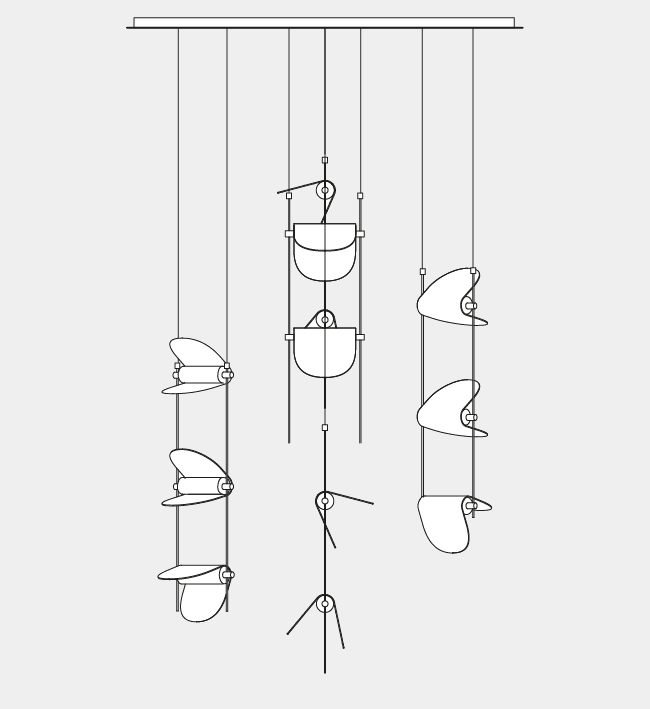 Modulární světelný systém Ali di Luce od OliveLab