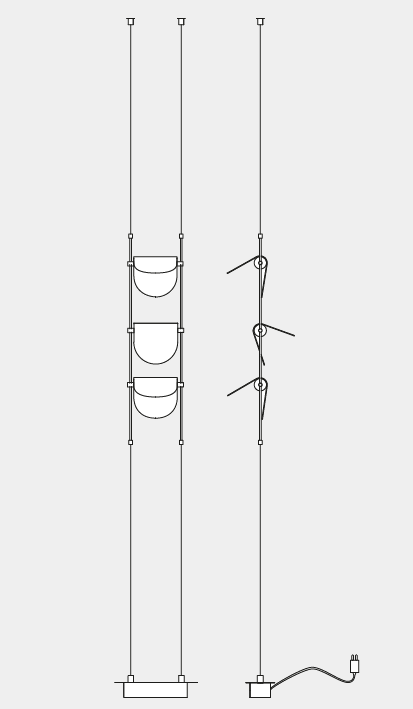 Modulární světelný systém Ali di Luce od OliveLab