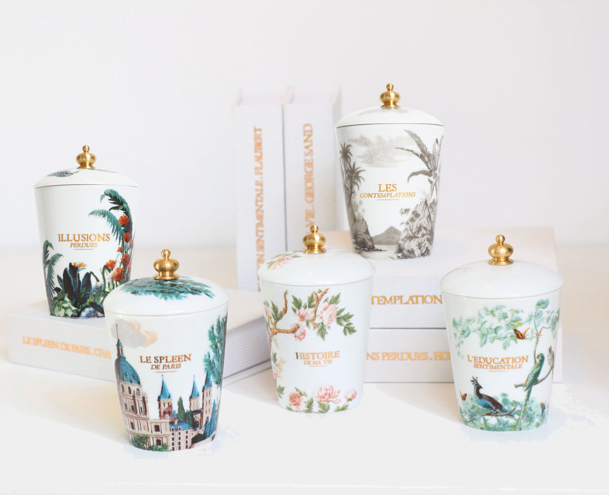 Le Grand Siecle Vonná svíčka v porcelánové dóze L’Éducation sentimentale