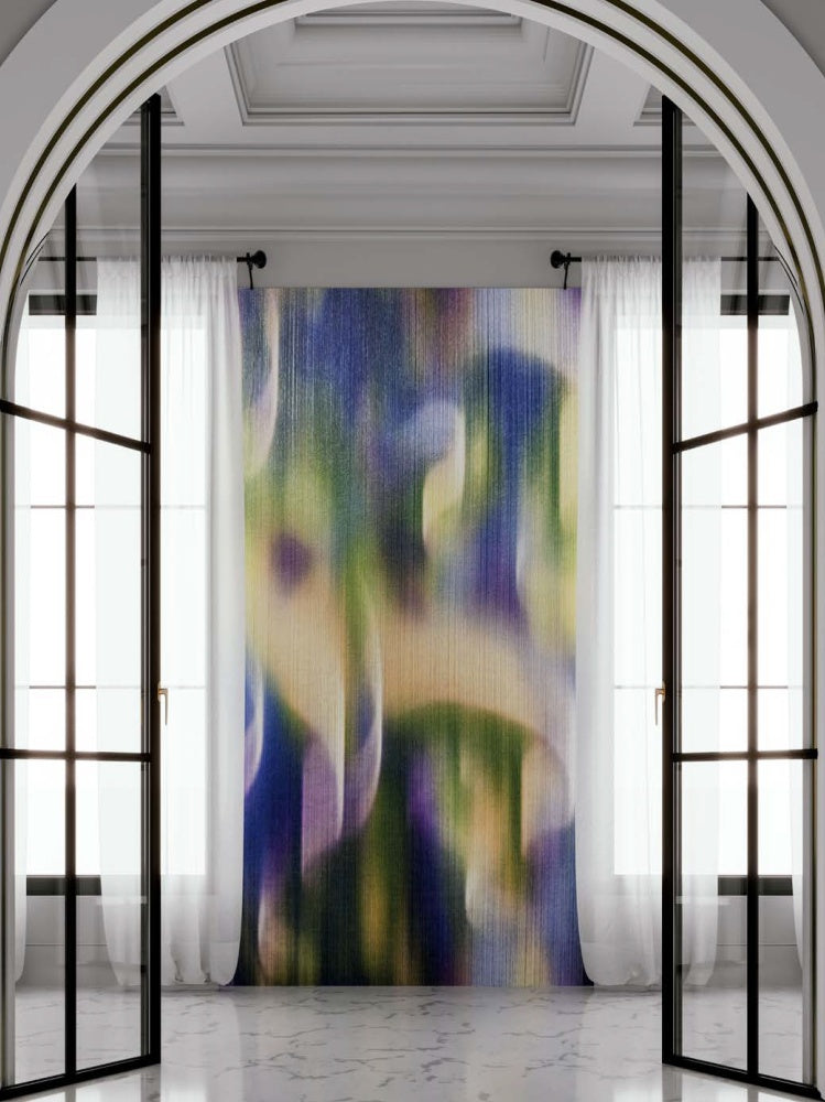 Luxusní panoramatická tapeta AURORA s motivem polární záře