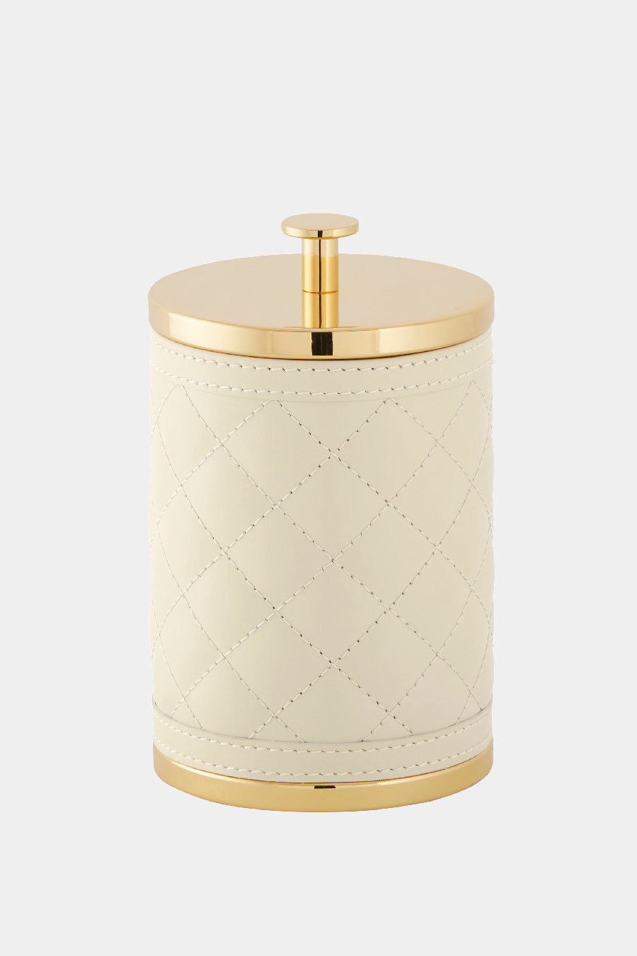 Kožená dóza na odličovací tampónky ALGHERO DIAMONDS