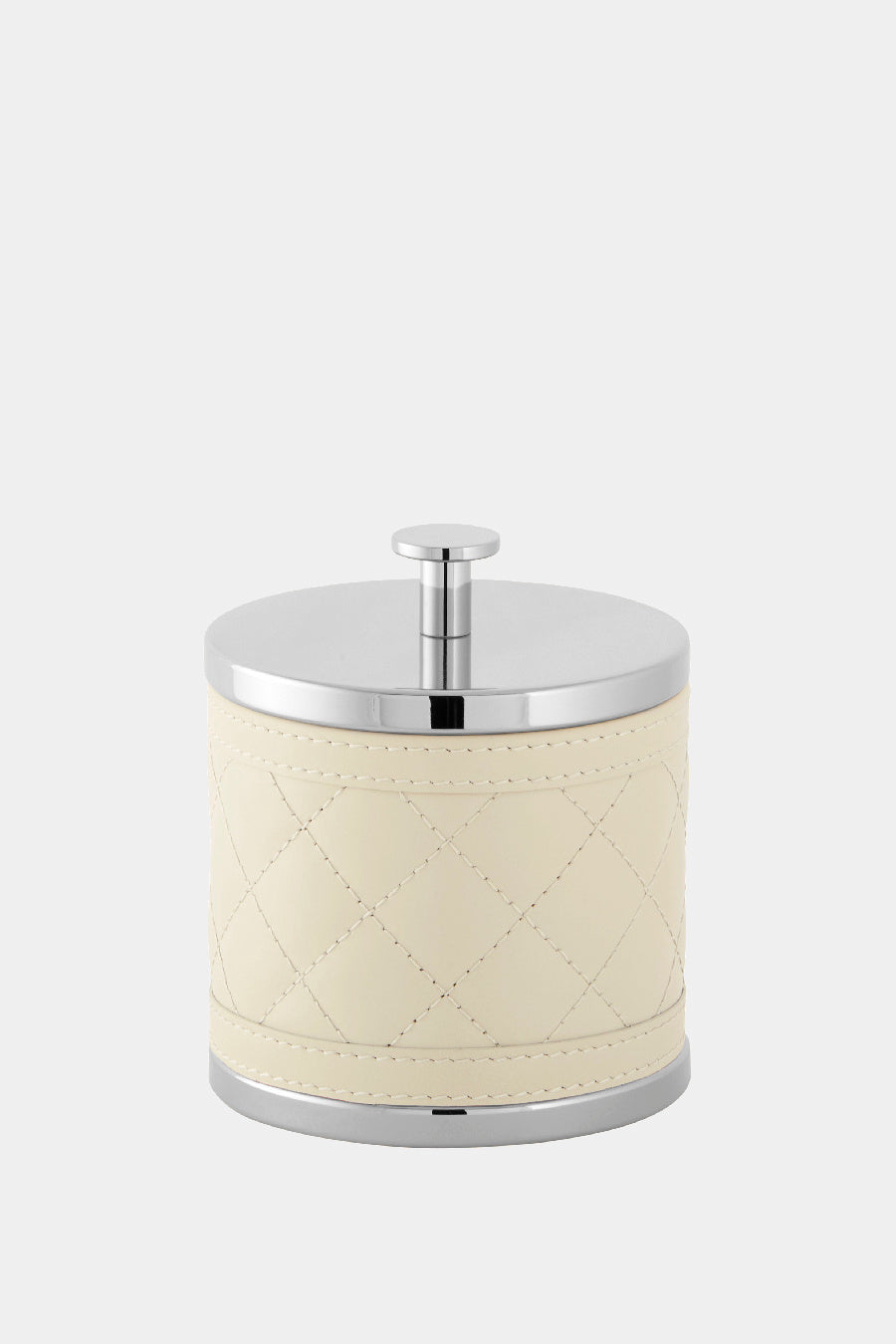 Kožená dóza na odličovací tampónky ALGHERO DIAMONDS