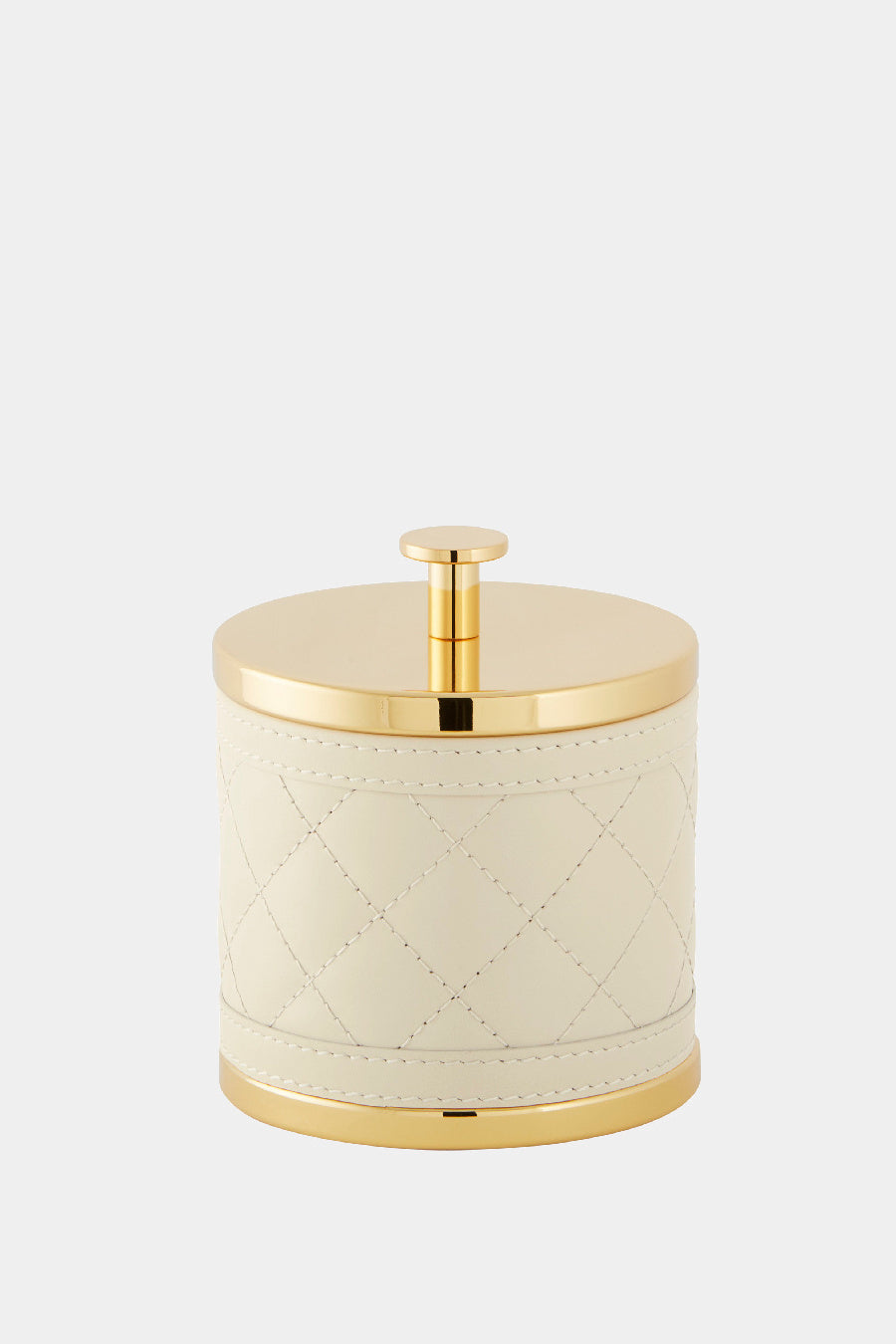 Kožená dóza na odličovací tampónky ALGHERO DIAMONDS