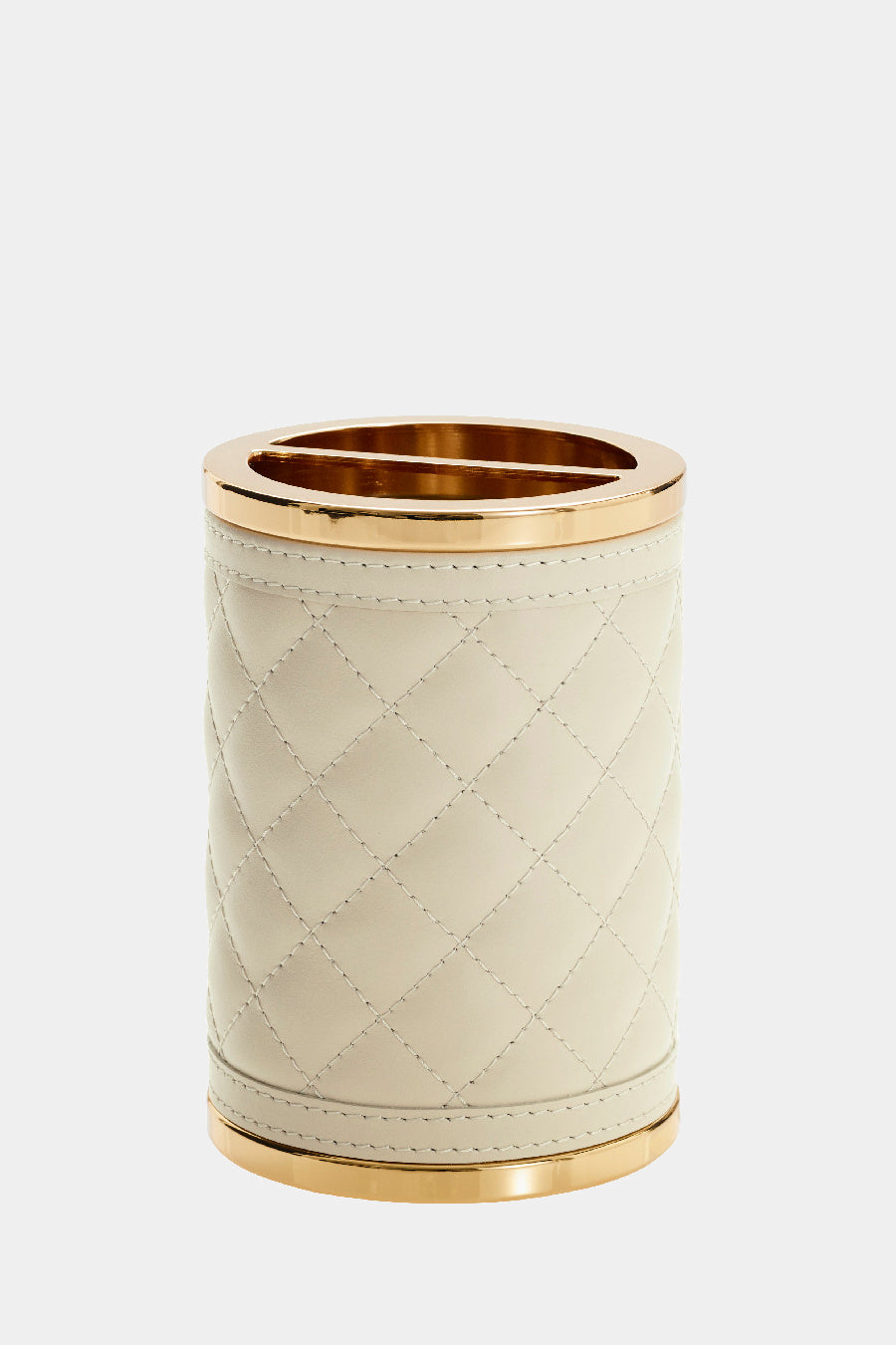 Kožený kelímek na zubní kartáčky ALGHERO DIAMONDS