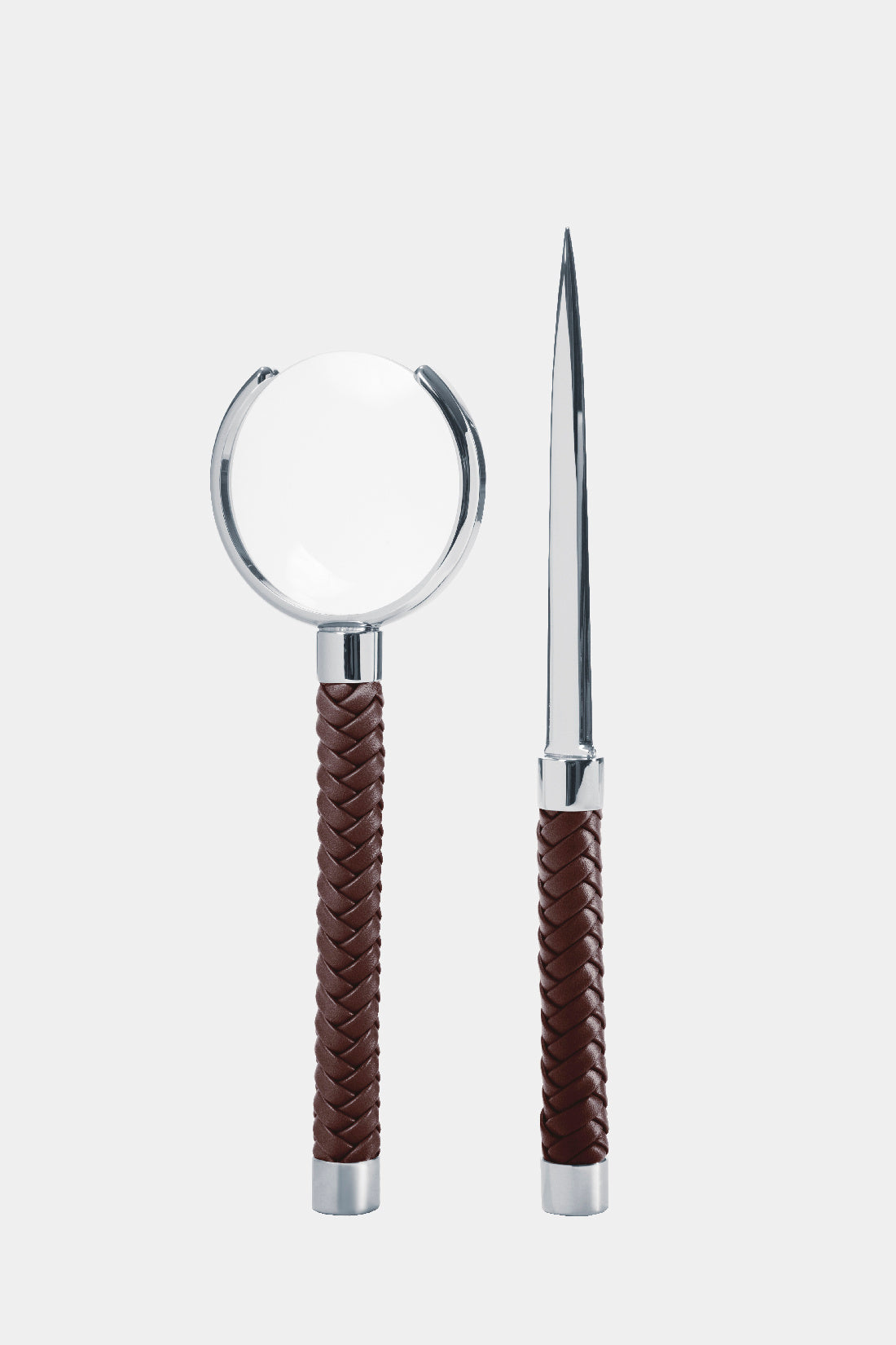 Elegantní set lupa a nůž na dopisy