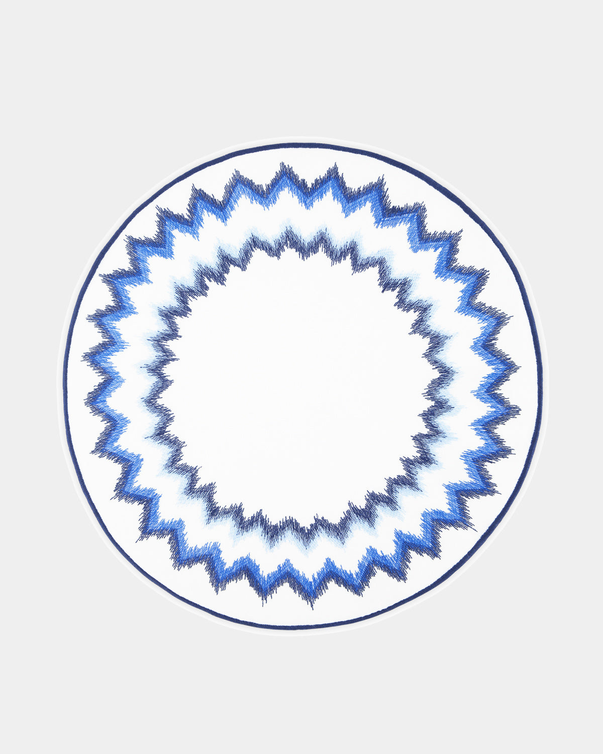 Aquazzura GOA kulaté prostírání s výšivkou