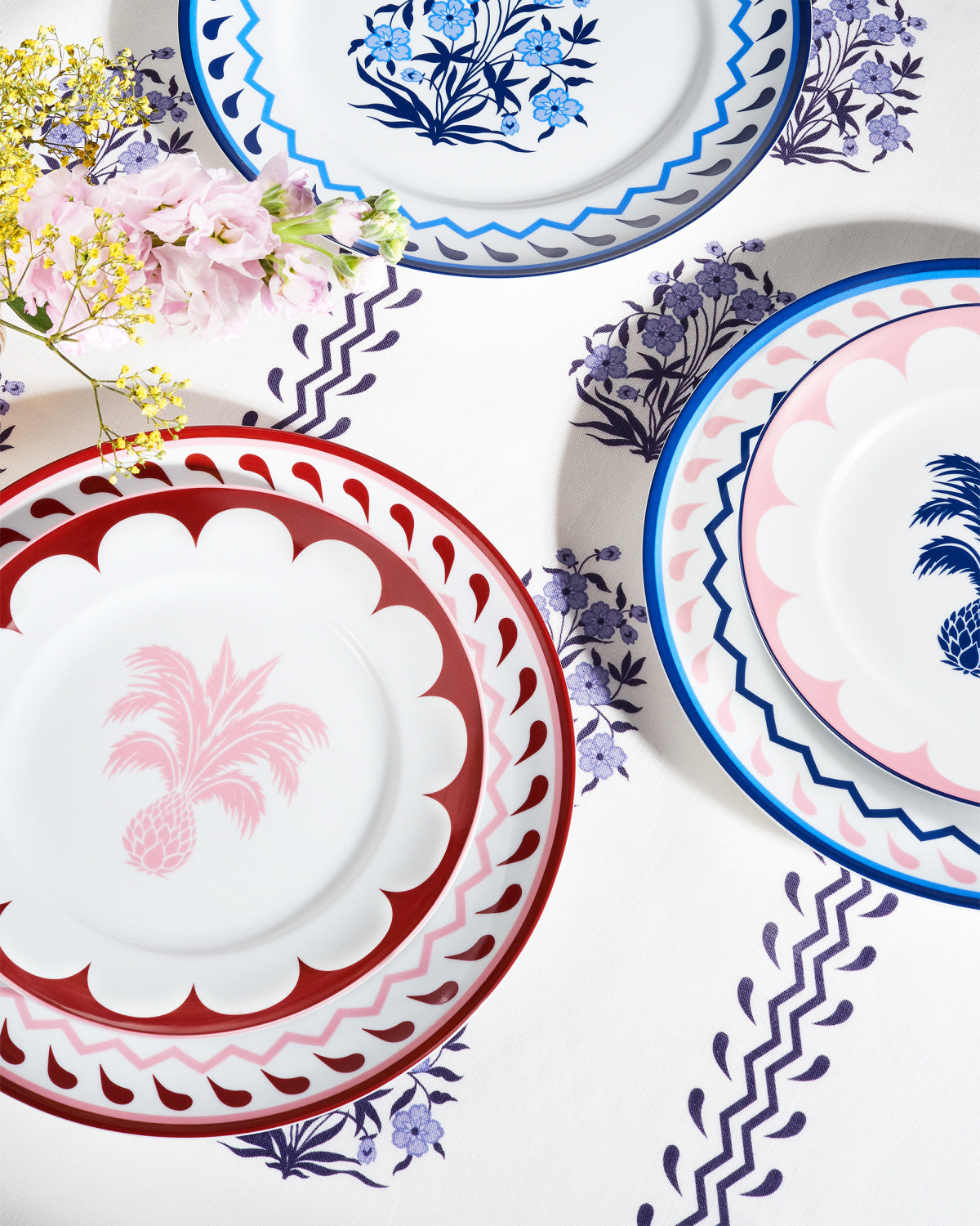 Aquazzura Jaipur dezertní talíř, sada 2 ks