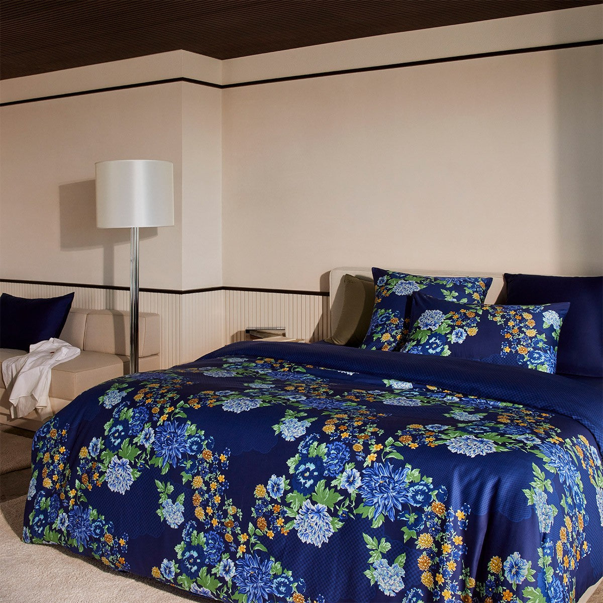 KENZO K DAHLIA Luxusní povlečení s květinovým vzorem