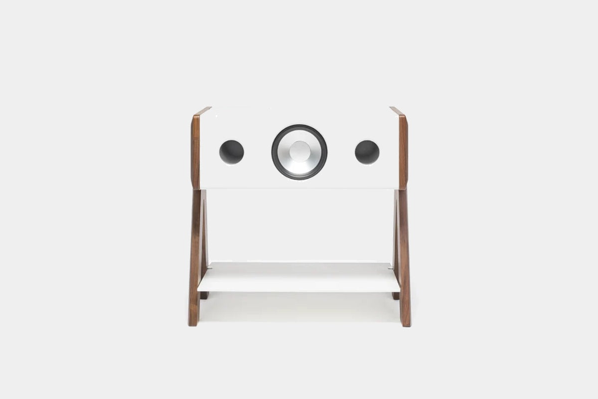 La Boite Concept Cube CS Noyer designový aktivní HiFi reproduktor