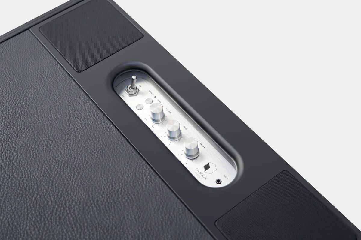 La Boite Concept Cube LW Black designový aktivní HiFi reproduktor