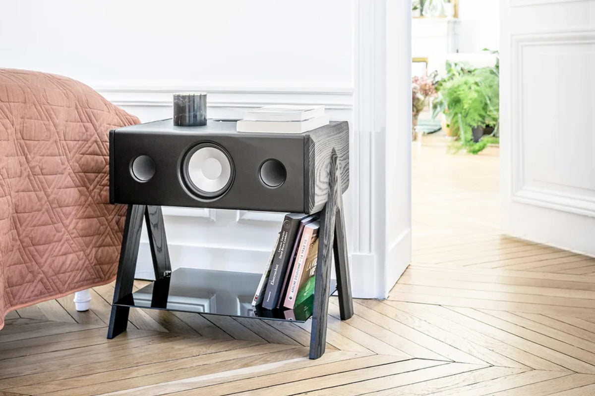 La Boite Concept Cube LW Black designový aktivní HiFi reproduktor