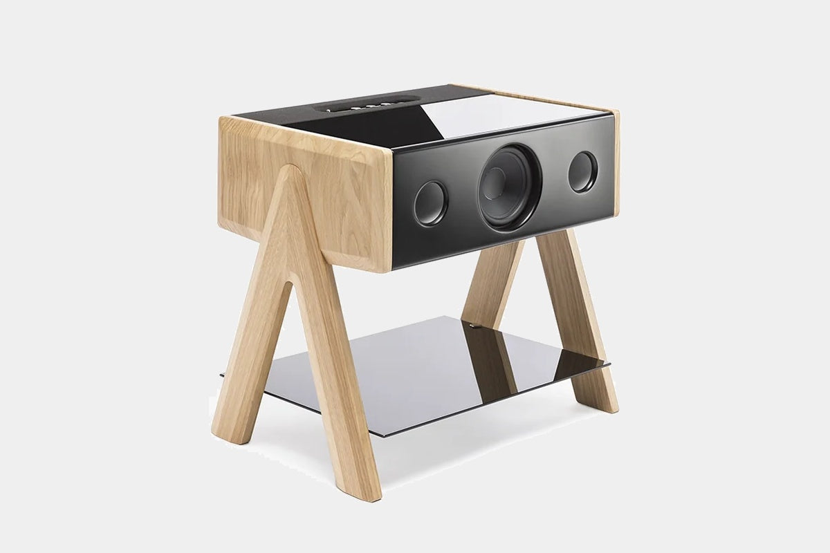 La Boite Concept Cube Chêne designový aktivní HiFi reproduktor