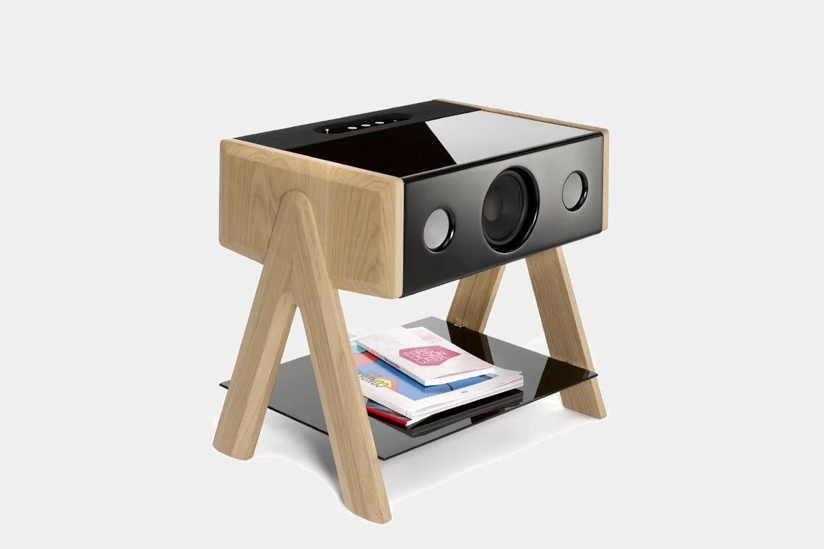 La Boite Concept Cube Chêne designový aktivní HiFi reproduktor