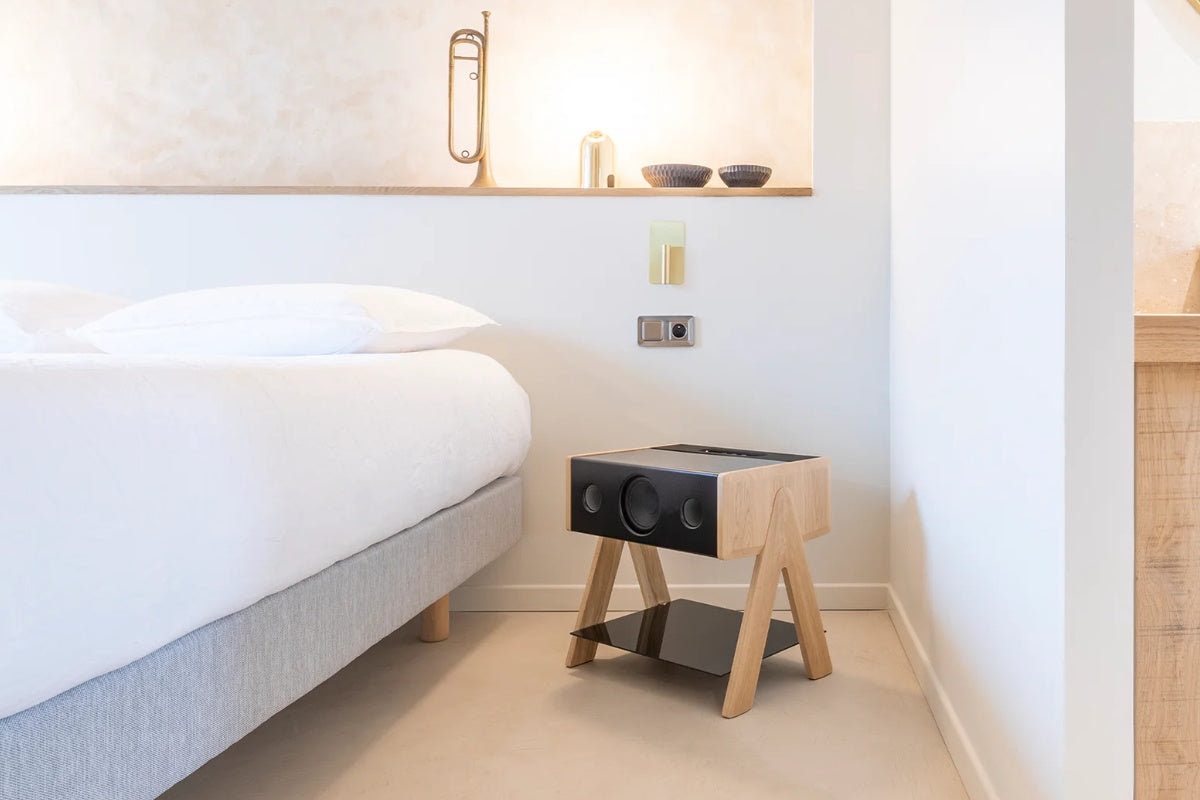 La Boite Concept Cube Chêne designový aktivní HiFi reproduktor