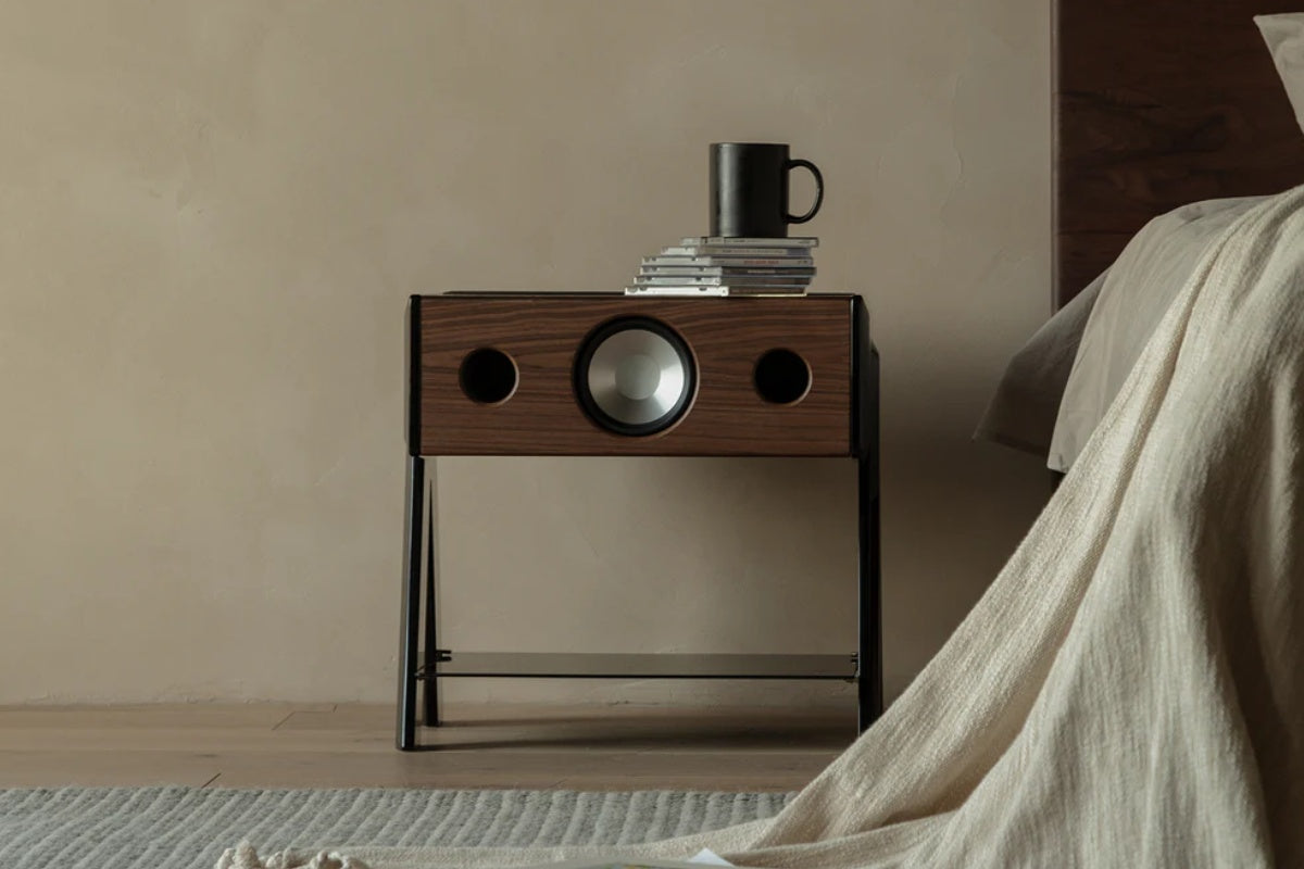 La Boite Concept Woody Cube designový aktivní HiFi reproduktor