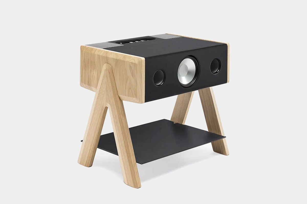 La Boite Concept Cube LW Chêne designový aktivní HiFi reproduktor