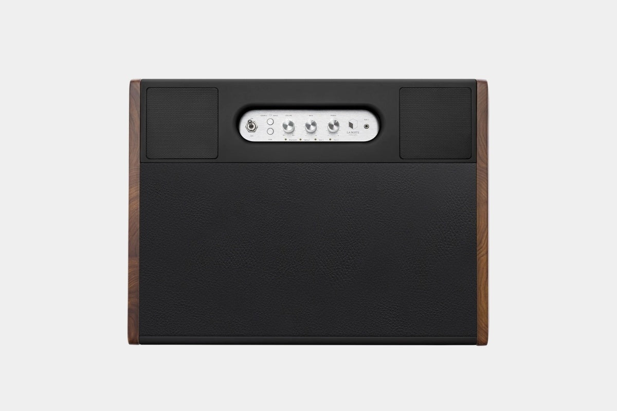 La Boite Concept Cube LW Noyer designový aktivní HiFi reproduktor