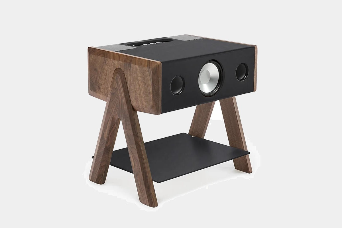La Boite Concept Cube LW Noyer designový aktivní HiFi reproduktor