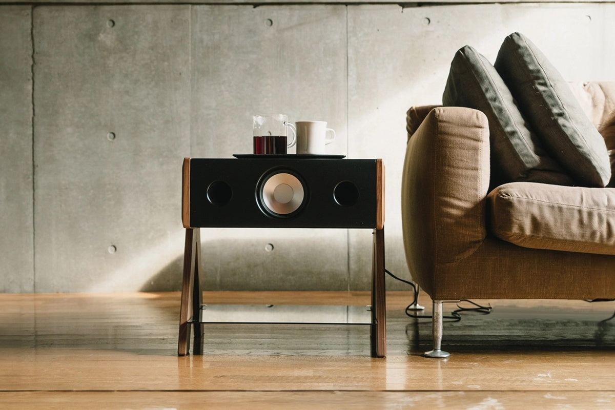La Boite Concept Cube LW Noyer designový aktivní HiFi reproduktor
