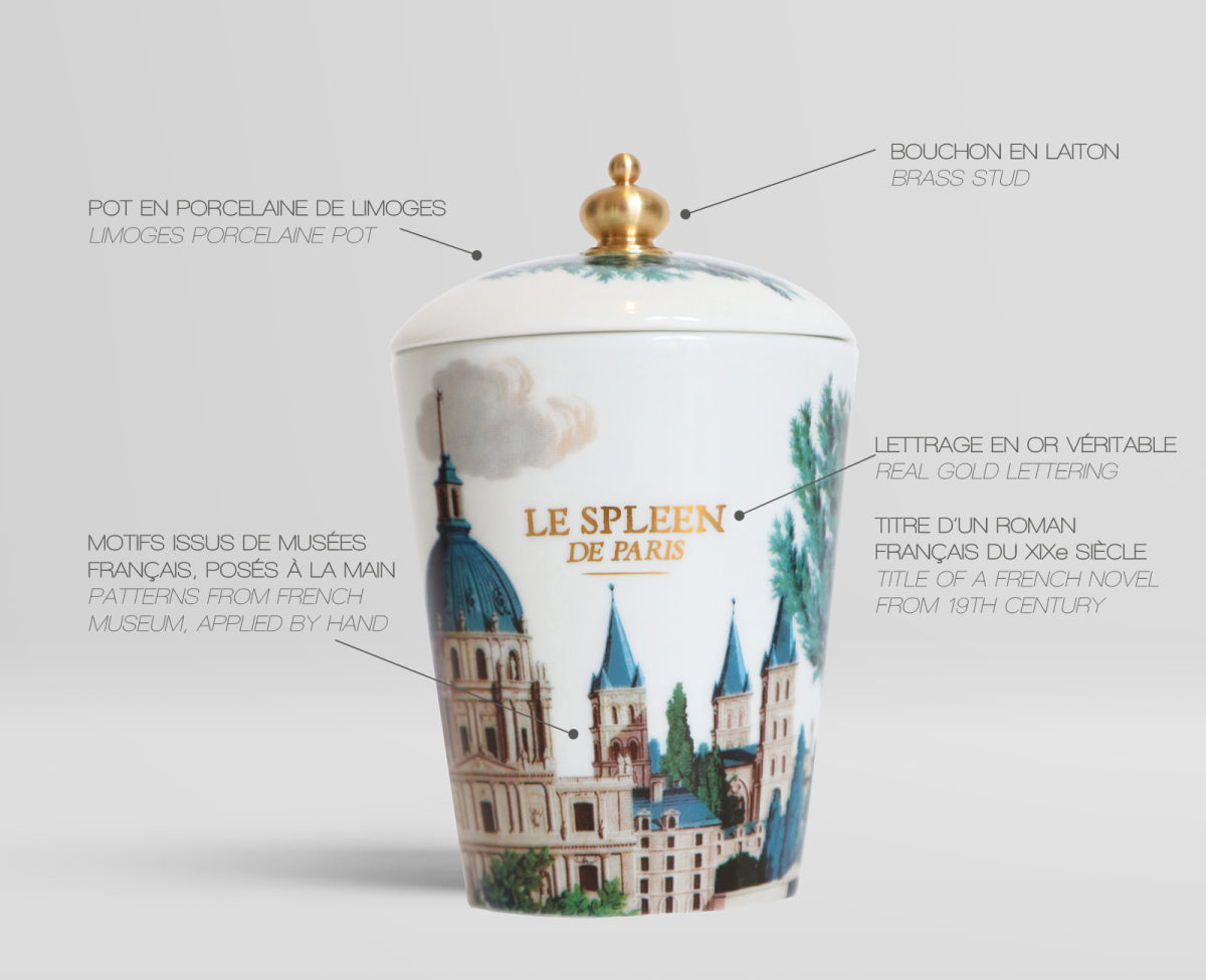 Le Grand Siècle Vonná svíčka v porcelánové dóze Le Spleen de Paris