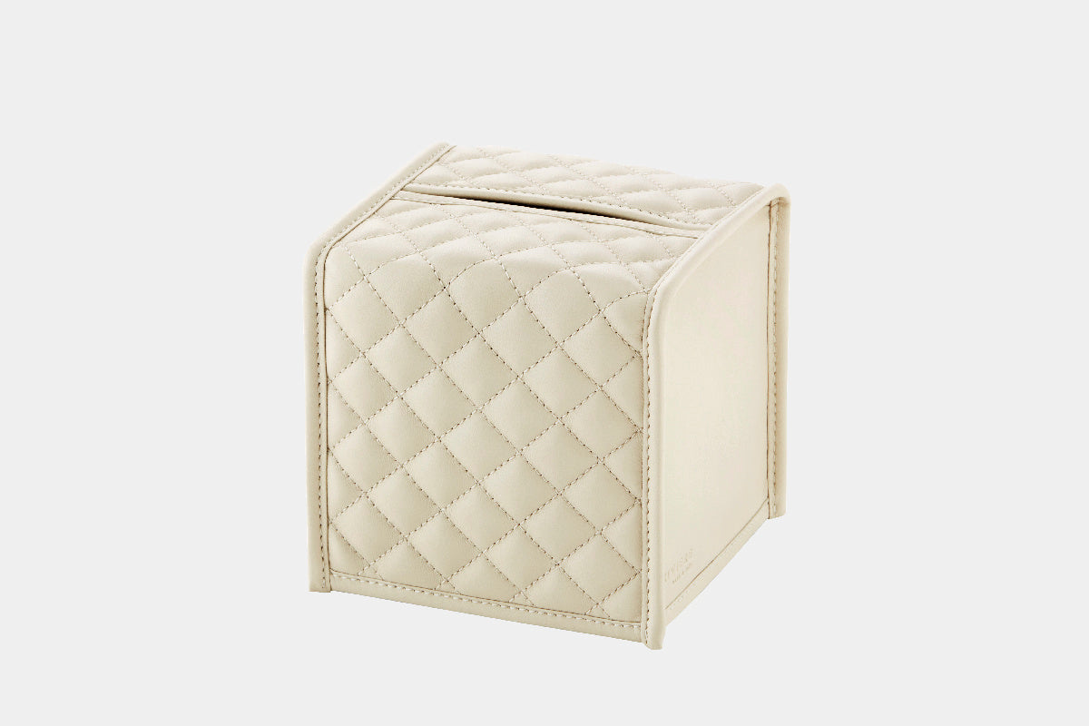 Kožený box na kapesníčky ELBA DIAMONDS