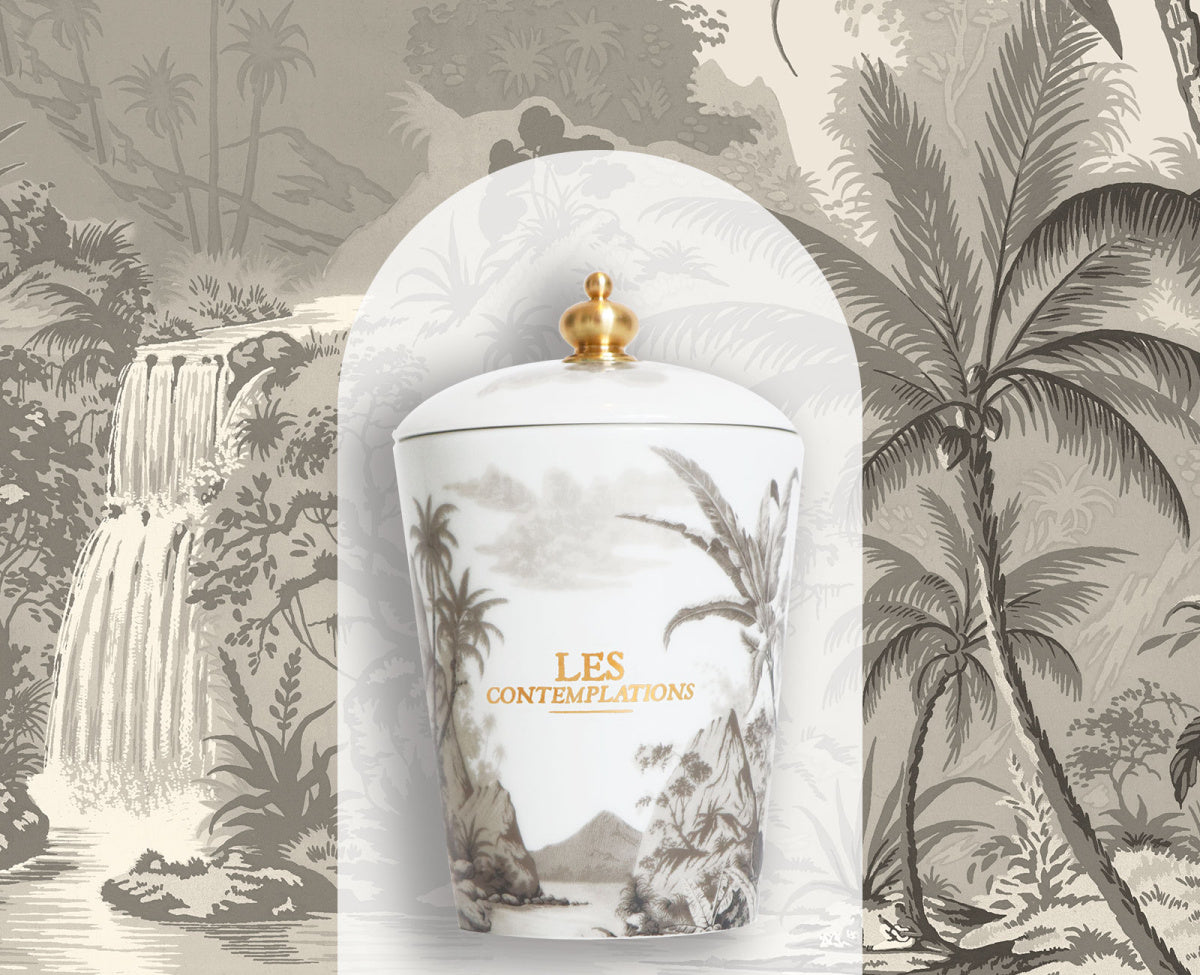 Le Grand Siecle Vonná svíčka v porcelánové dóze Les Contemplations