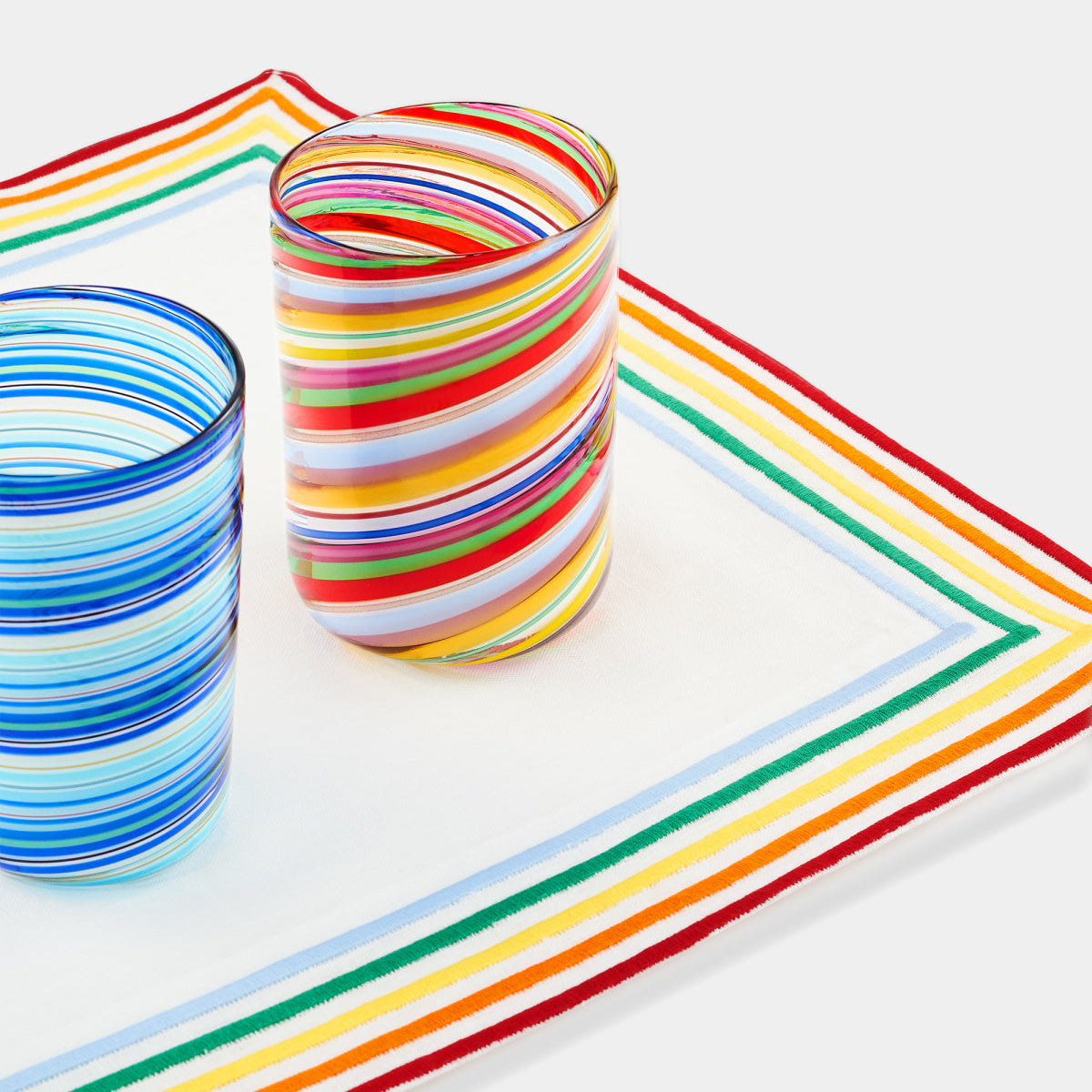 Aquazzura RAINBOW sklenice tumbler, sada 2 ks