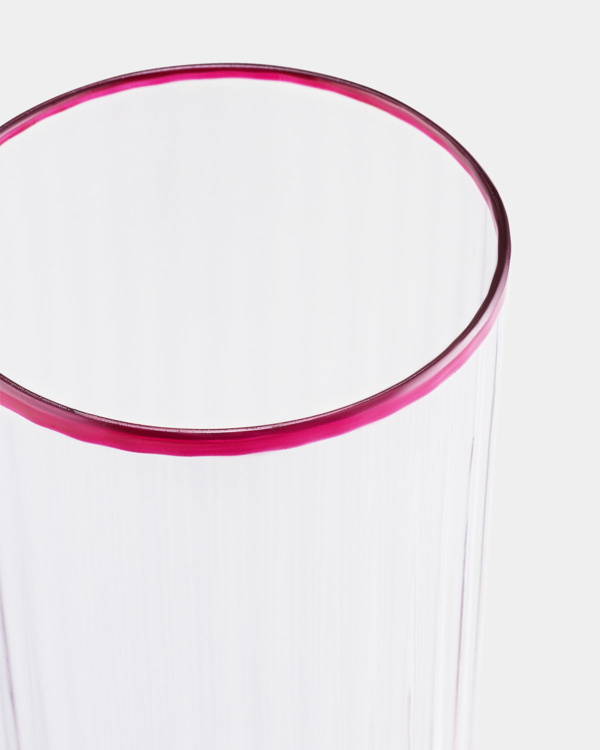 Aquazzura STRIPED AMETYST sklenice na sekt flétna, sada 2 ks