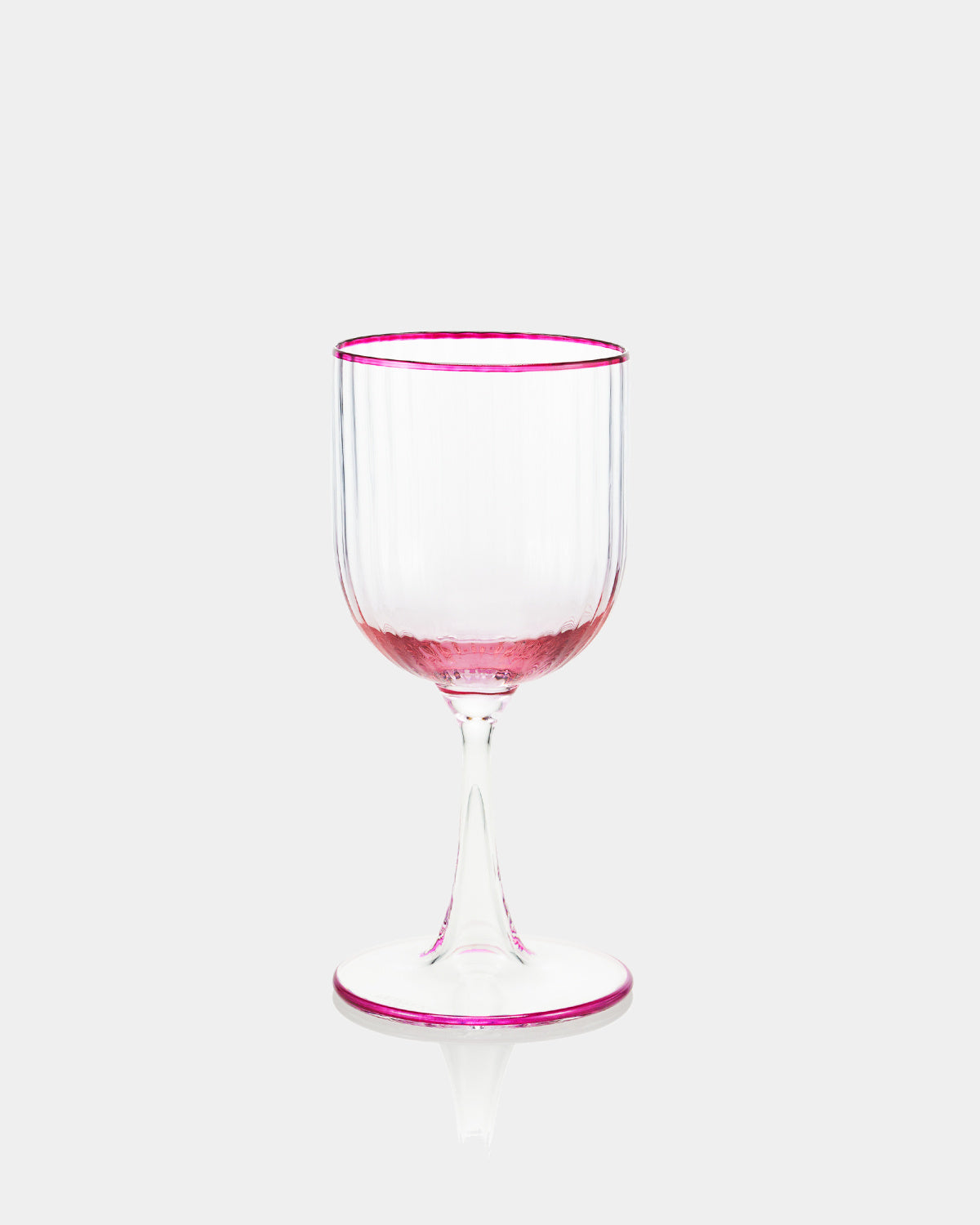 Aquazzura STRIPED AMETYST sklenice na červené víno, sada 2 ks