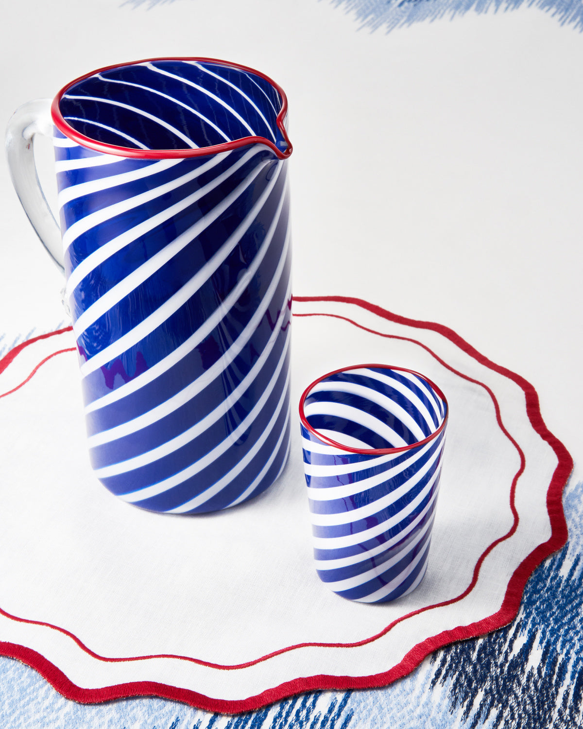 Aquazzura LIDO skleněný džbán