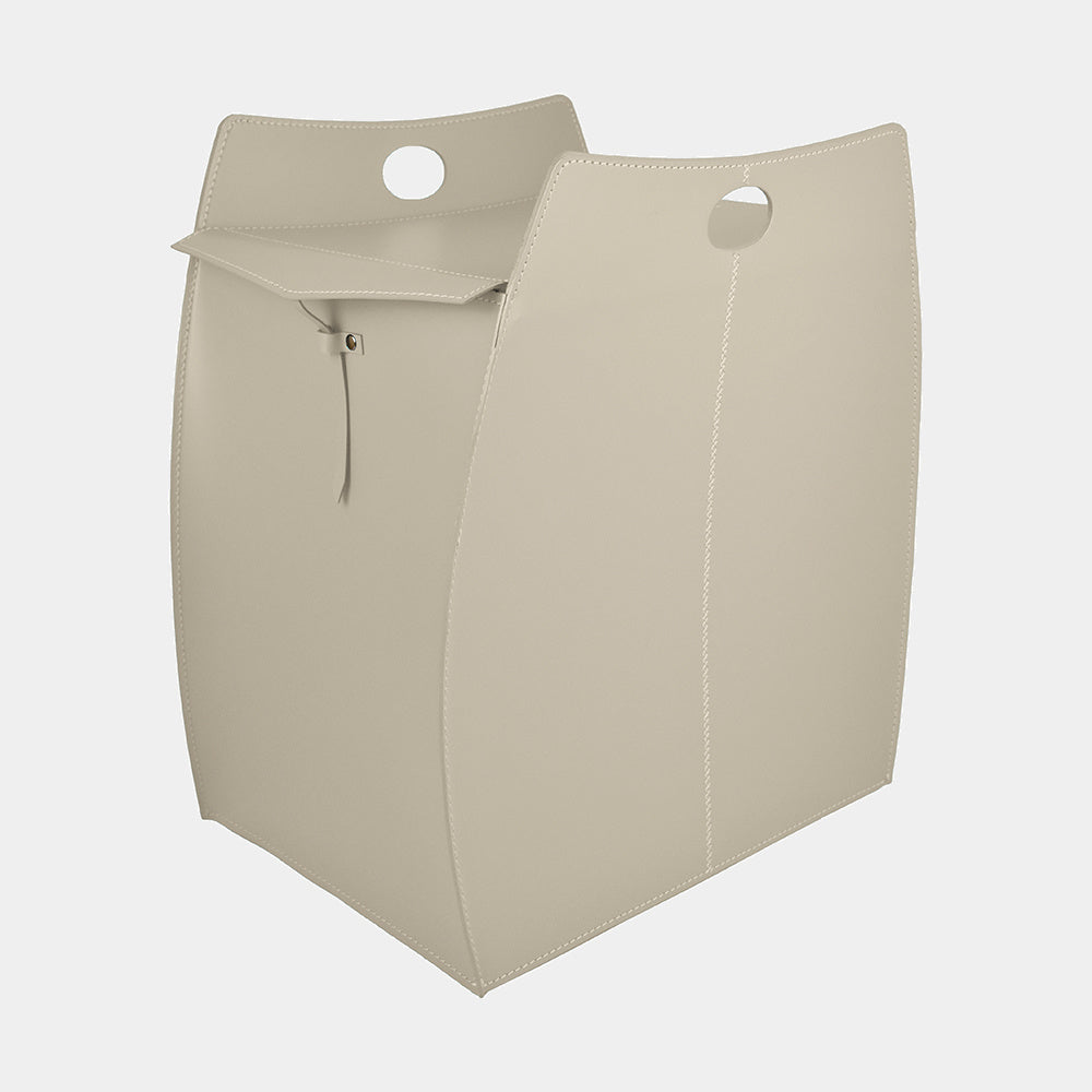 Limac Design – Designový kožený koš na prádlo Alessio