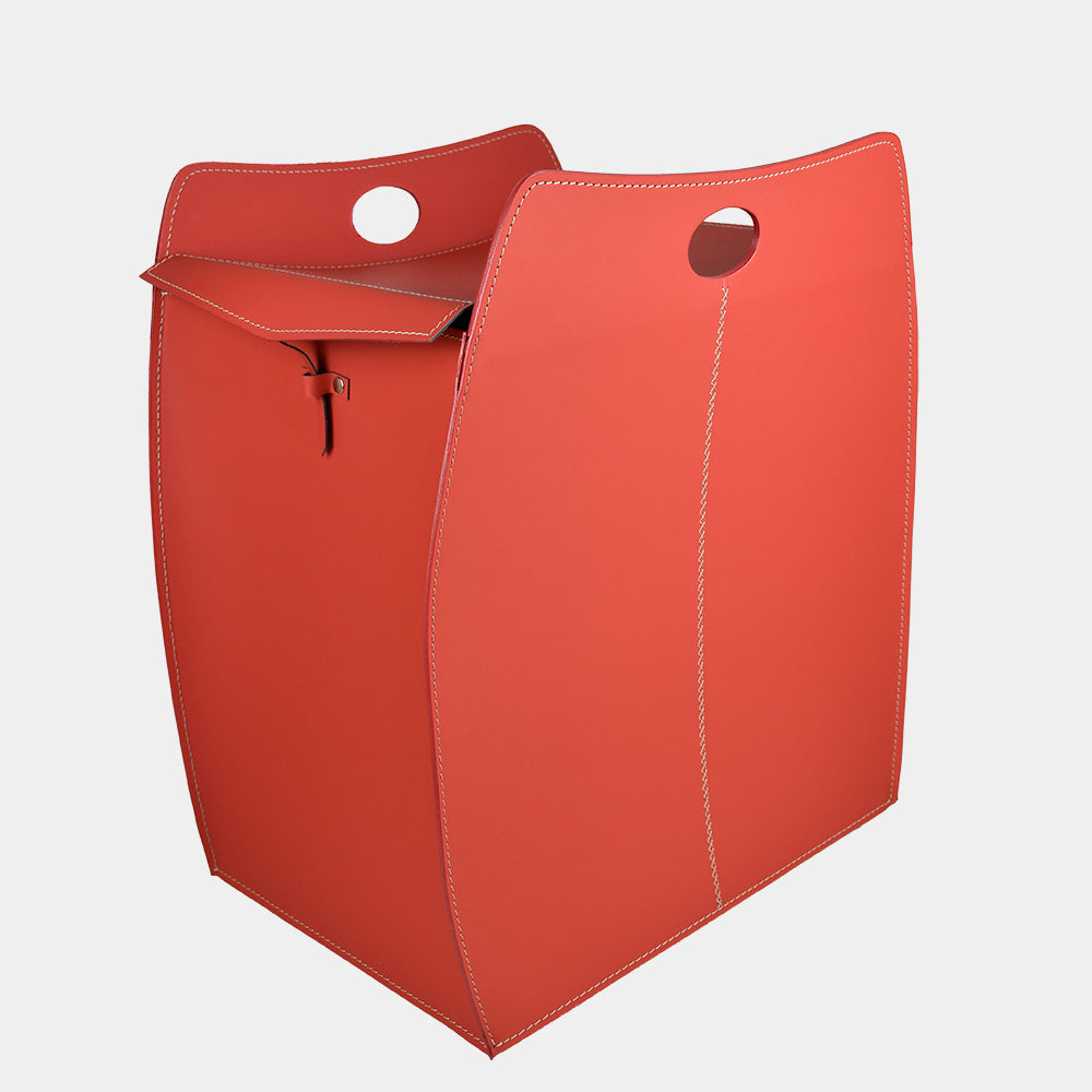 Limac Design – Designový kožený koš na prádlo Alessio