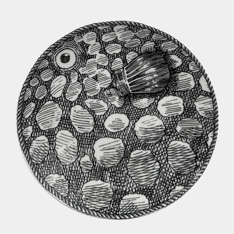 MONTGOLFIERS Sada porcelánových talířků 15cm