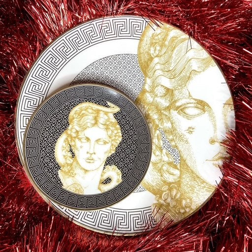 AQUATIC CREATURES Atlantis Sada malých porcelánových talířků