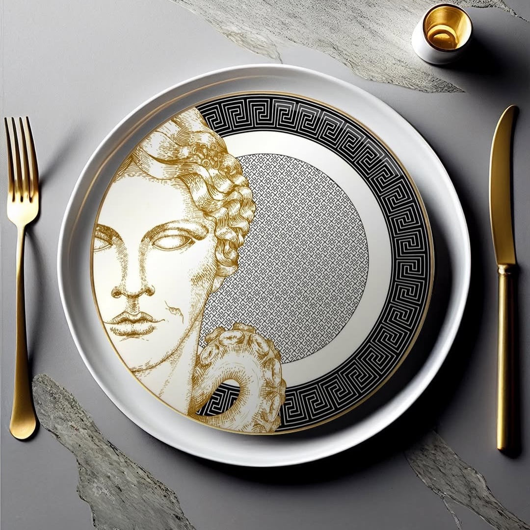 AQUATIC CREATURES Atlantis Porcelánový talíř