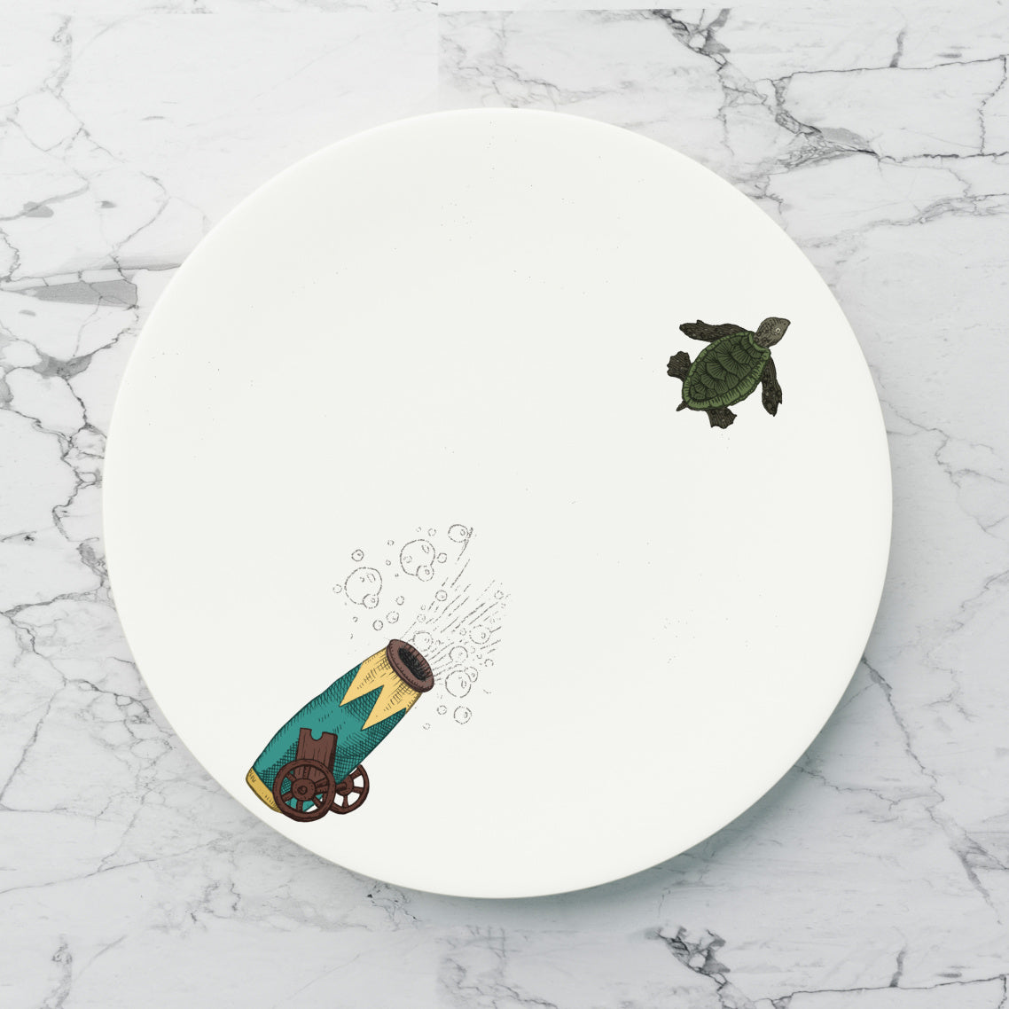 AQUATIC CREATURES Dezertní talířky Searcus