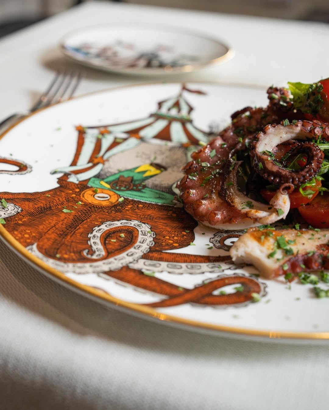 AQUATIC CREATURES Dezertní talířky Searcus