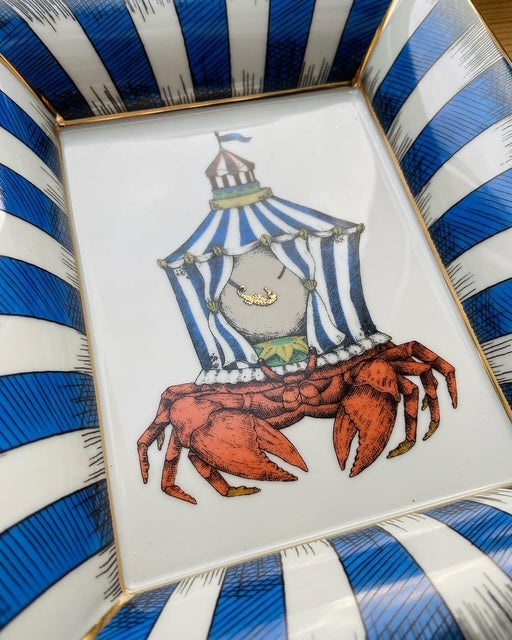 Las Palmas Set of 6 porcelain plates