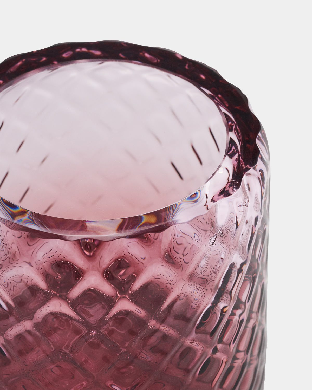 aquazzura růzovy skleneny svicen