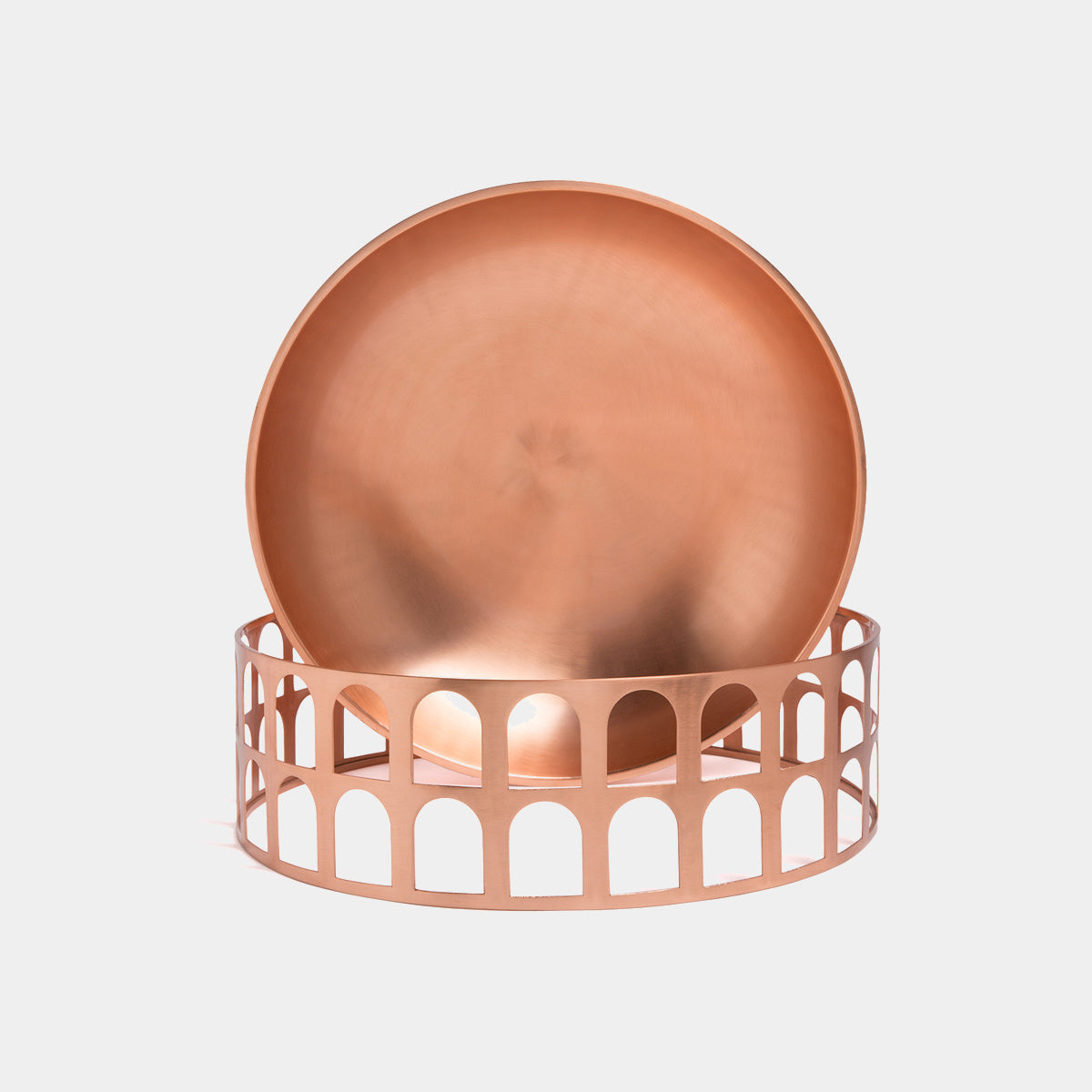 PaolaC Velká měděná mísa Colosseum I Ø 51 cm