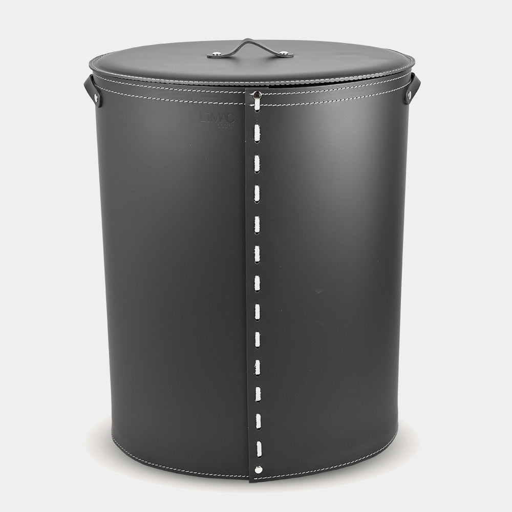 Limac Design – Oválný kožený koš na prádlo Ricky
