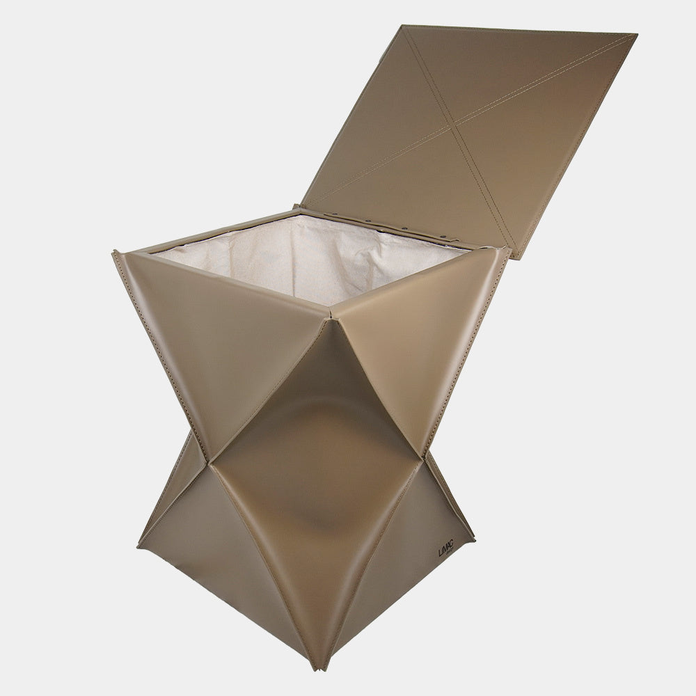 Limac Design – Designový kožený koš na prádlo CLEXI