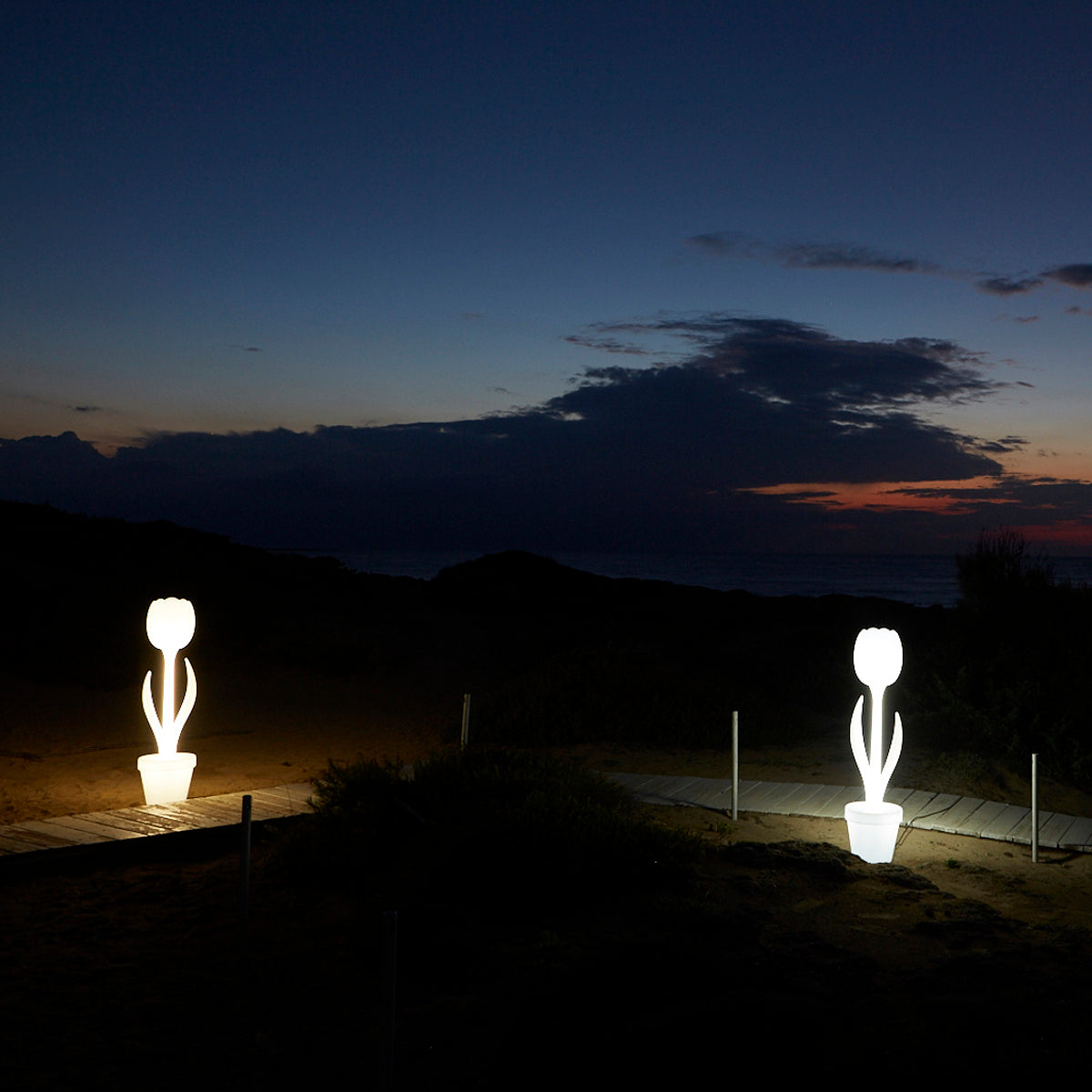 MYYOUR Designová stojací lampa TULIP XL 2.0