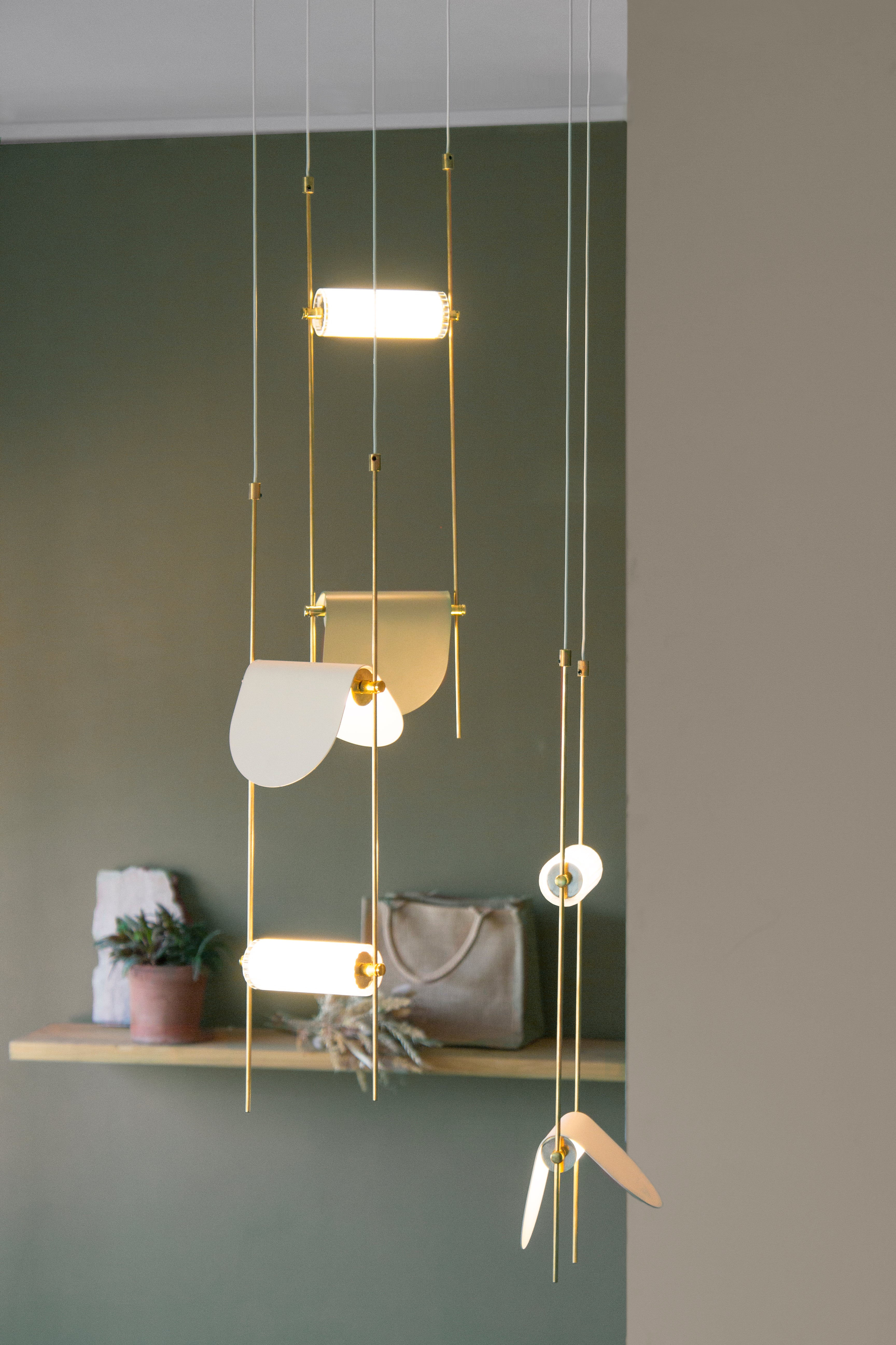 Modulární světelný systém Ali di Luce od OliveLab