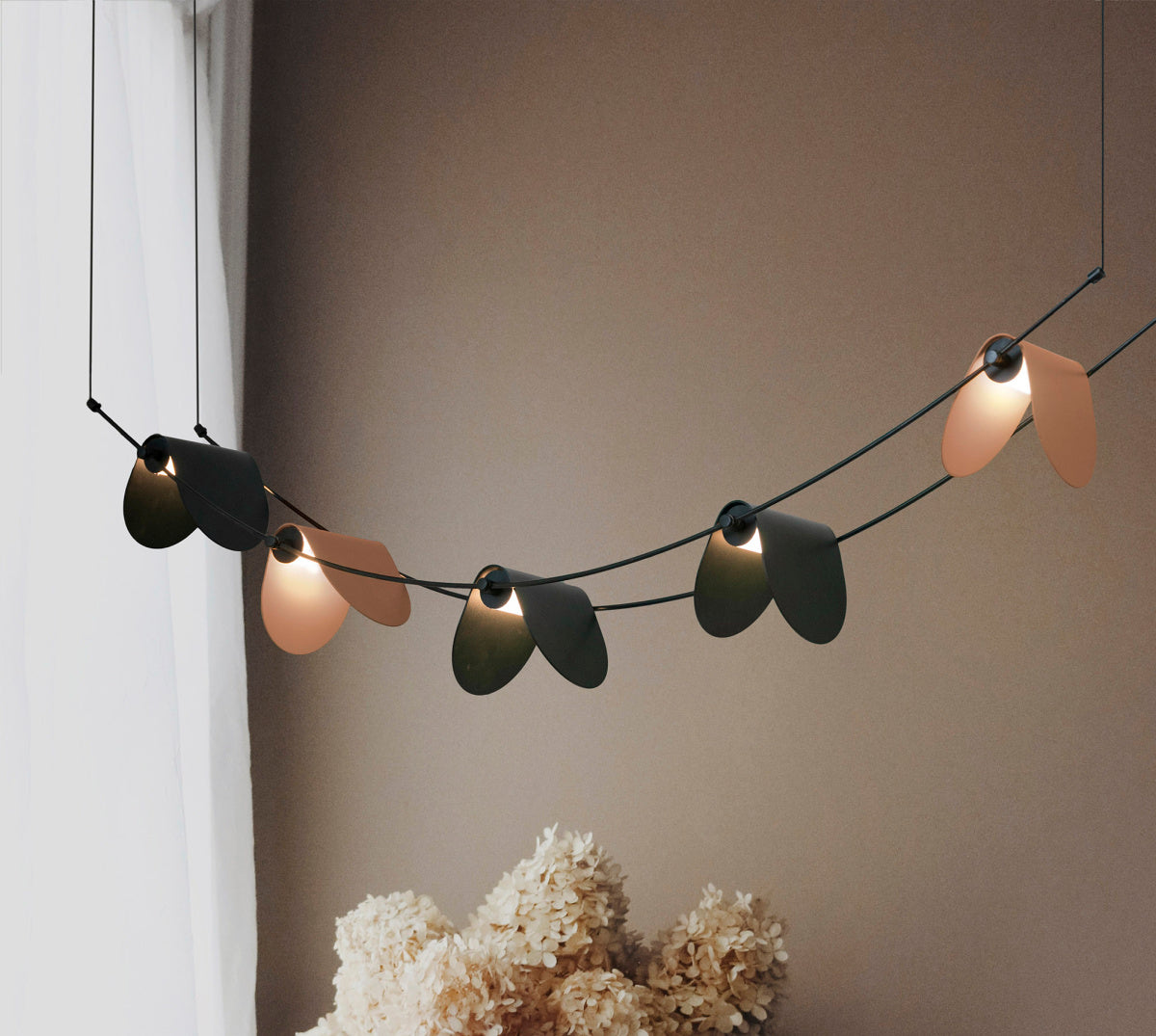 Modulární světelný systém Ali di Luce od OliveLab