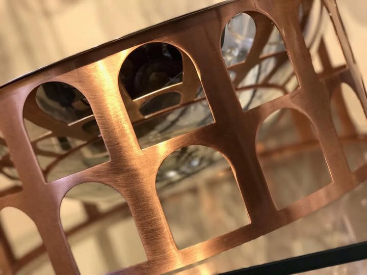 PaolaC Velká měděná mísa Colosseum I Ø 51 cm