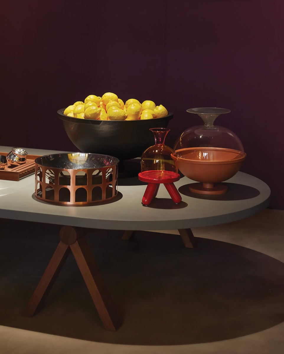 PaolaC Postříbřená mísa Colosseum III Ø 38 cm