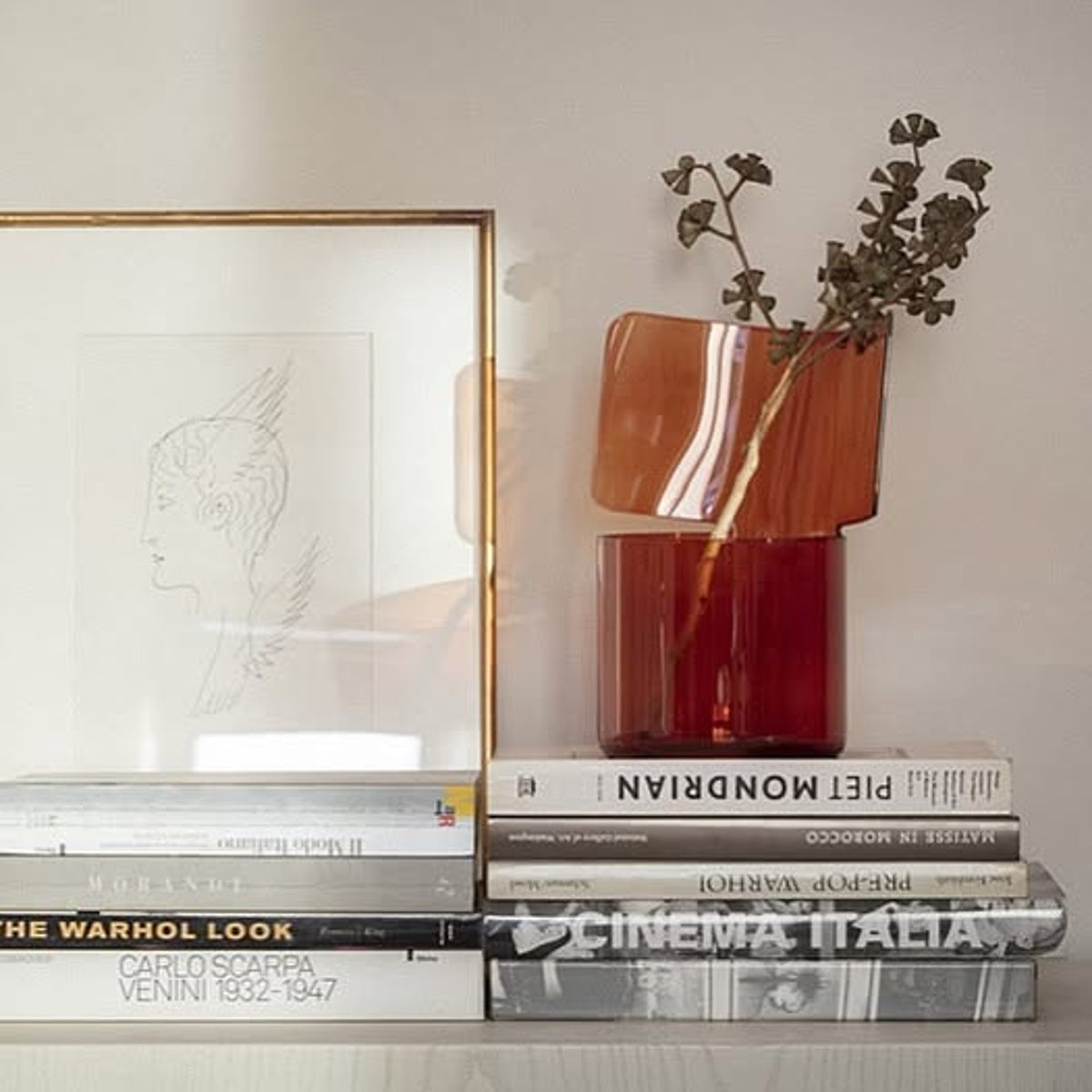 Paola C. Designová váza Riflessi